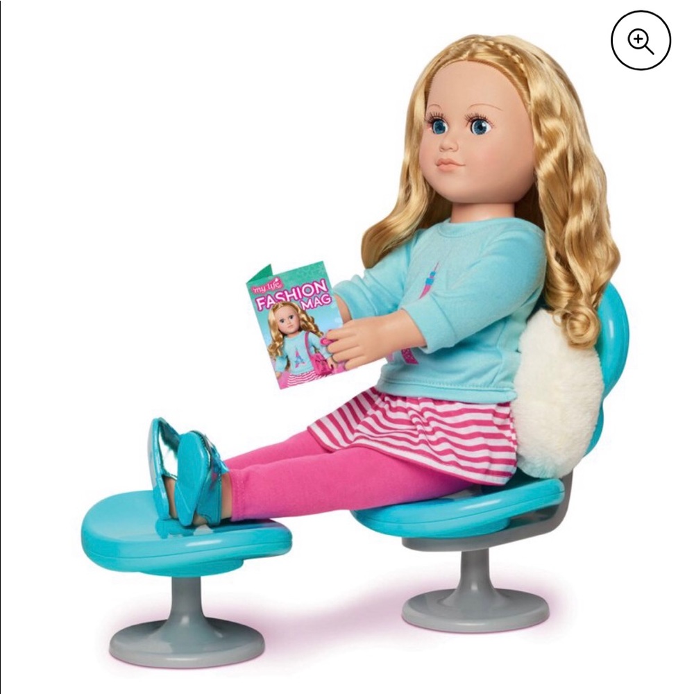 My Life As Chair and Footrest  (discount already applied)